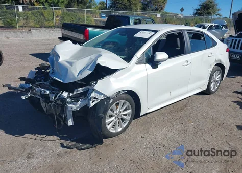 2024 Toyota Corolla Le z USA, uszkodzony, nr VIN 5YFB4MDE2RP193703